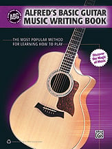 ALFRED BASIC GUITAR MUSIC WRITING BOOK